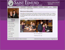 Tablet Screenshot of community.stedmundprep.org